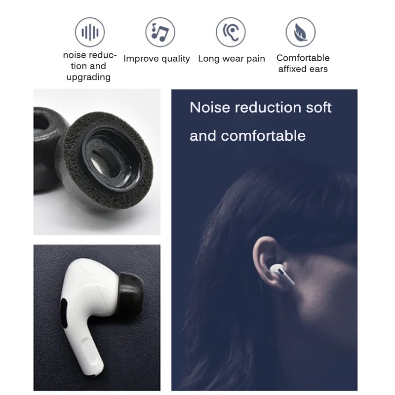 Затычки для наушников с 1 подушкой Apple Airpods Pro аксессуары пылезащитный чехол