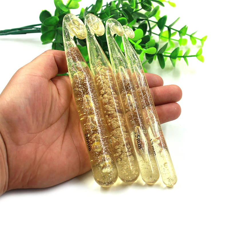 1 шт./4 шт. акриловые крючки для вязания крючком 12 20 мм|Швейные иглы| |