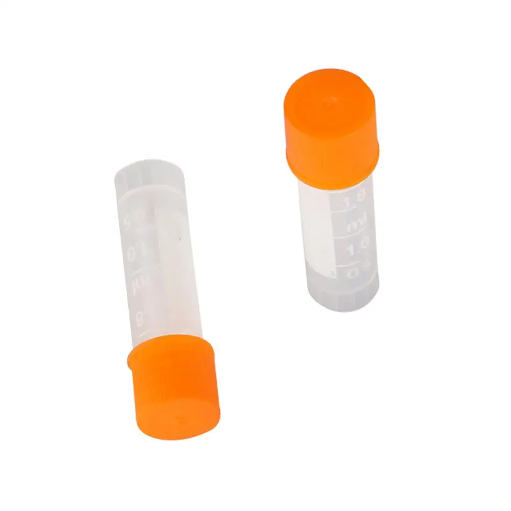 50 шт. лабораторные испытательные трубки 1 8 мл|Центрифужные трубки| |