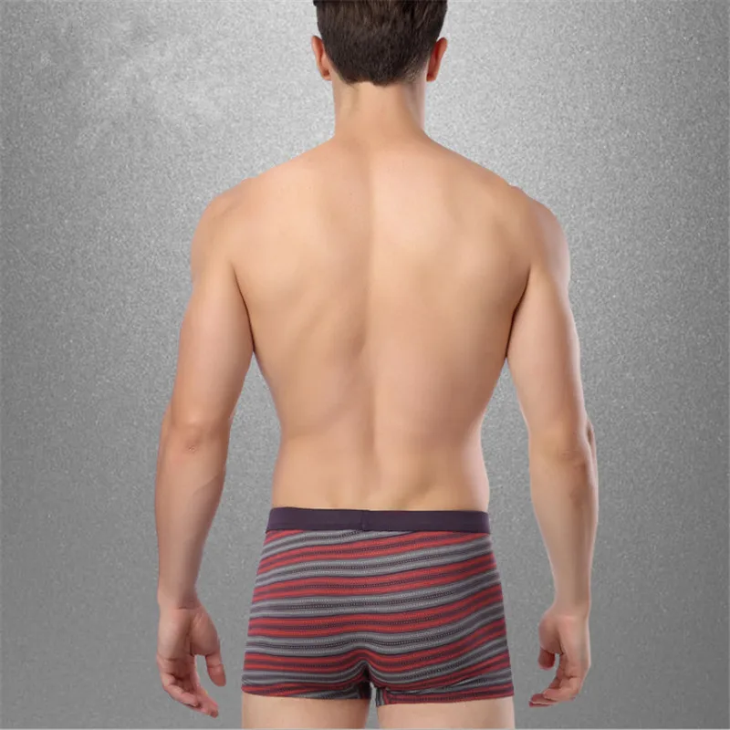 Мужское нижнее белье из бамбукового волокна с реактивной окраской плоские шорты