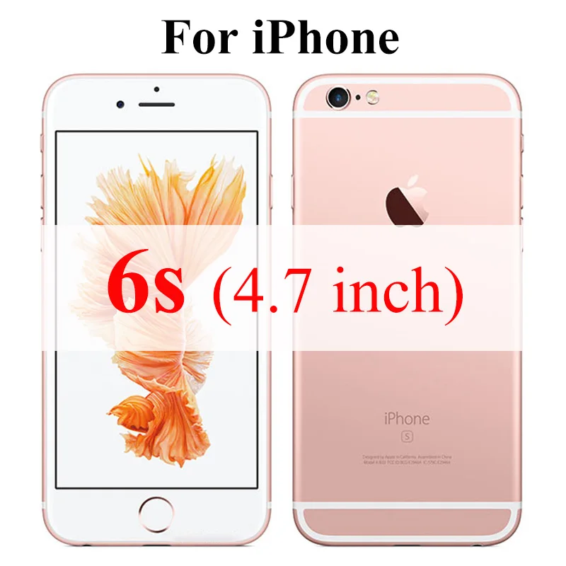 For iPhone 6s Бронированное стекло Защитная пленка для iPhone 6 S XS Max 7 8 Plus XR 6 S экранная защита 10xs 10 X R закаленное стекло защитный лист SX RX - Цвет: For iPhone 6s