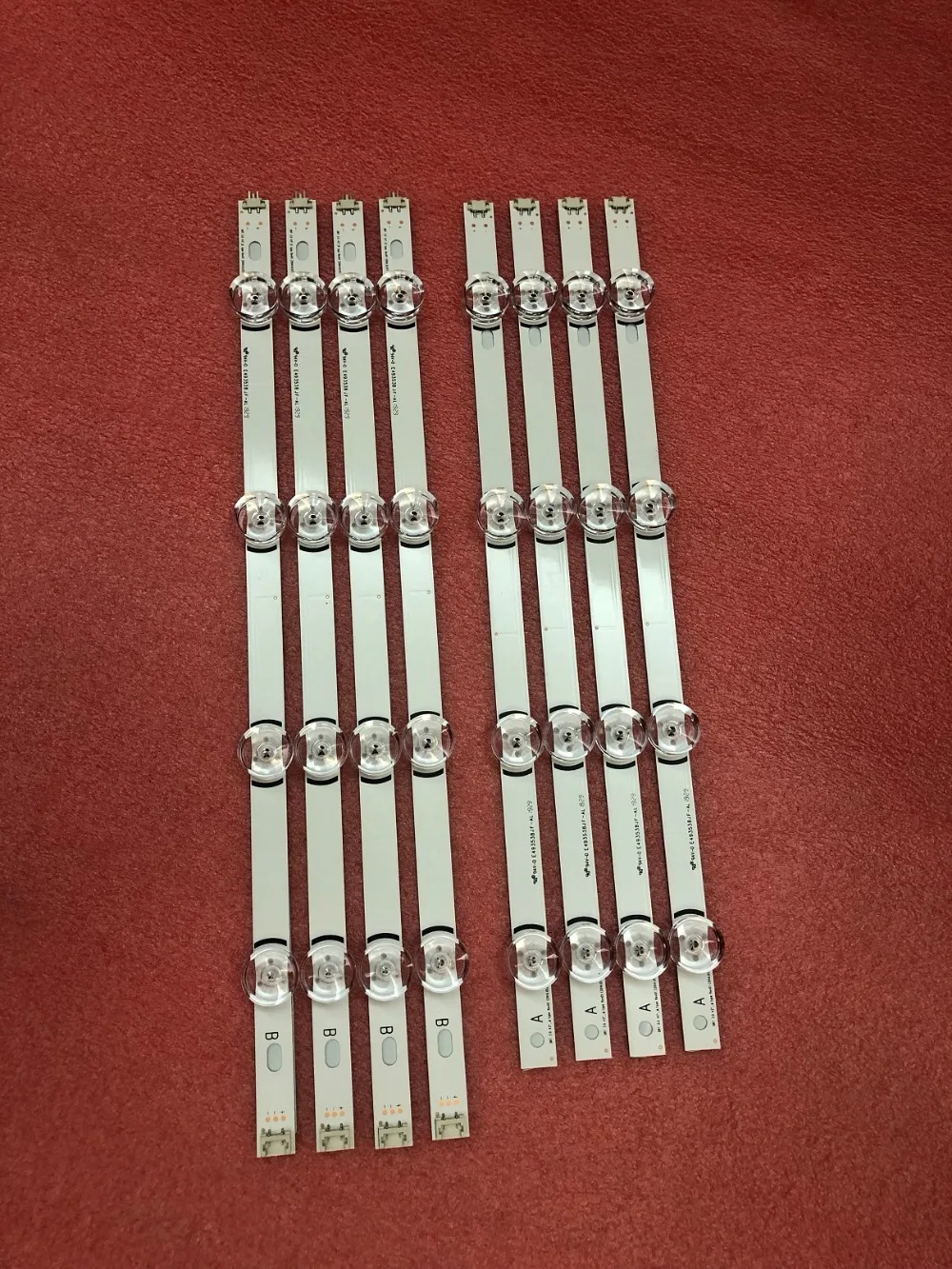 Комплект) 8 шт. светодиодный полосы для LG 42LF580V 42LB570V 42LB 42LB650V innotek DRT 3,0 42 A B 6916L-1956E 1957E 6916L-1709A 1710A