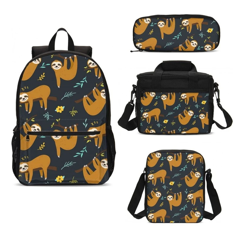 4 шт./компл. Портфолио для школы сумка мальчиков и девочек милые топы футболки с