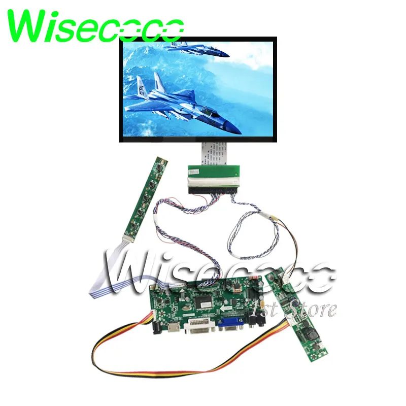 Wisecoco-Panel Lcd IPS legible para exteriores, pantalla de 7 pulgadas, 1280x768, 1200 nits, alto brillo, luz solar, temperatura ancha automotriz