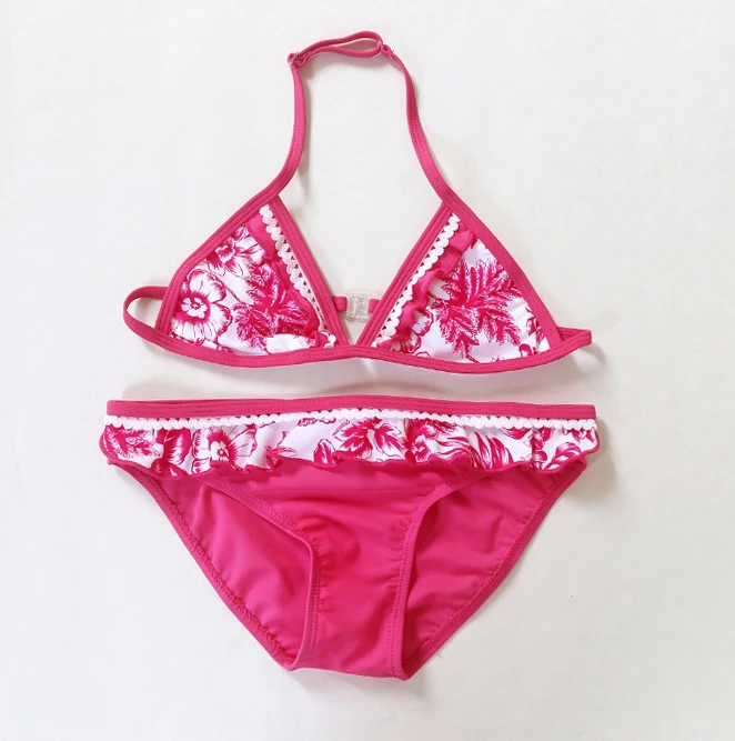 Детский купальник бикини для девочек комплект из 2 предметов детский танкини