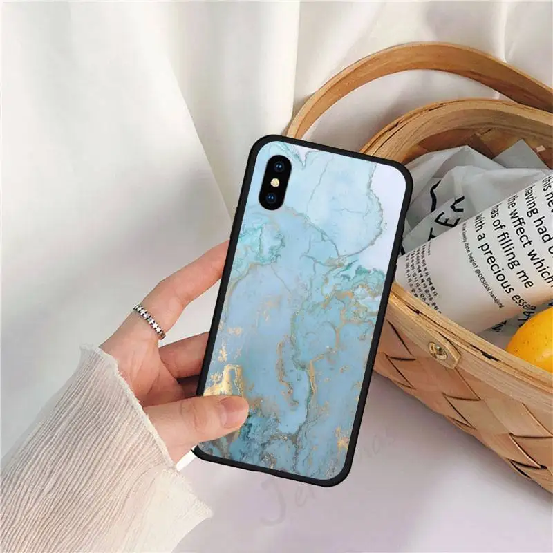 

Laser Gradient colorful Marble pattern Phone Case for iPhone 11 12 mini pro XS MAX 8 7 6 6S Plus X 5S SE 2020 XR