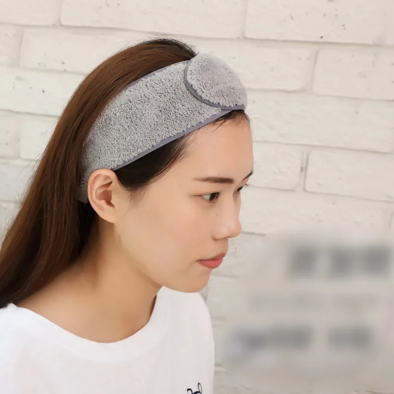 1PC Women Adjustable Makeup Towel Hair Wrap Head Band Universal Girl Soft Salon SPA Facial Headband Hairband Accessories | Красота и