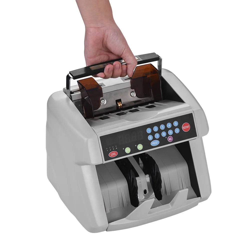 Профессиональный многовалютный счетчик купюр автоматический банкнот детектор