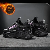 womens fashion sneakers lace up light breathable flats shoes keep warm soft bottom cotton shoes outdoor damping low lady shoes