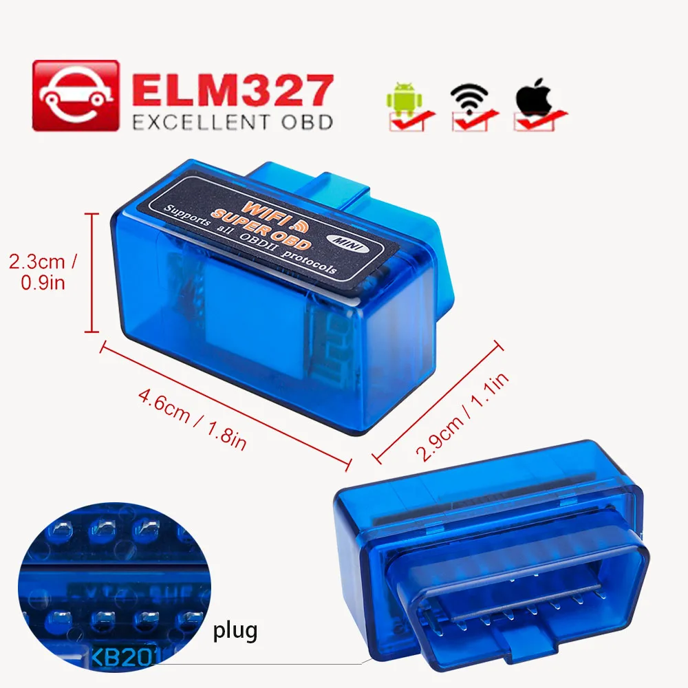 WIFI OBDII ELM327 V1.5 автомобильные диагностические инструменты для Mini Cooper One S JCW R55 R56 R60 F55