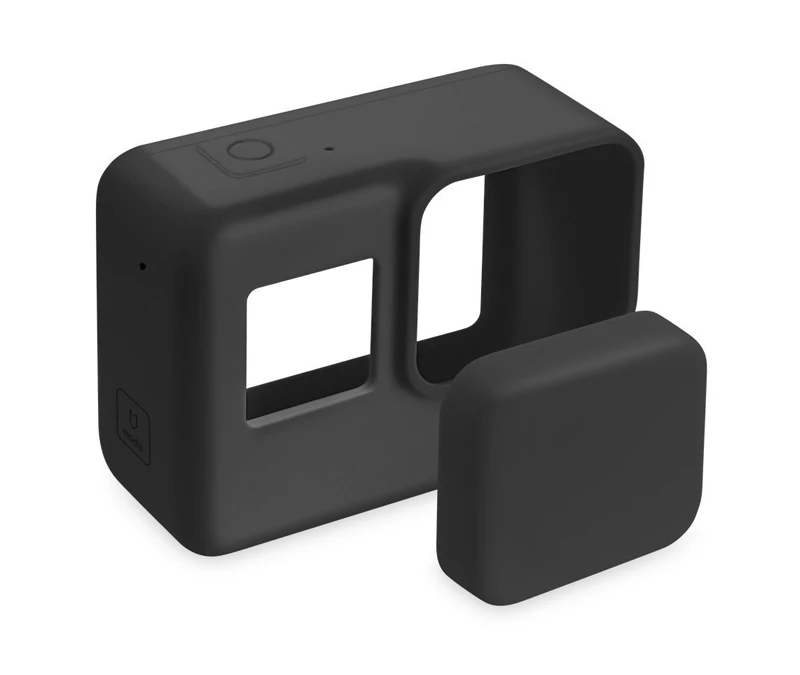 Для Go Pro аксессуар Мягкий силиконовый чехол+ крышка объектива Крышка для GoPro Hero 5 6 7 Black Hero 6 Hero 7 Экшн-камера