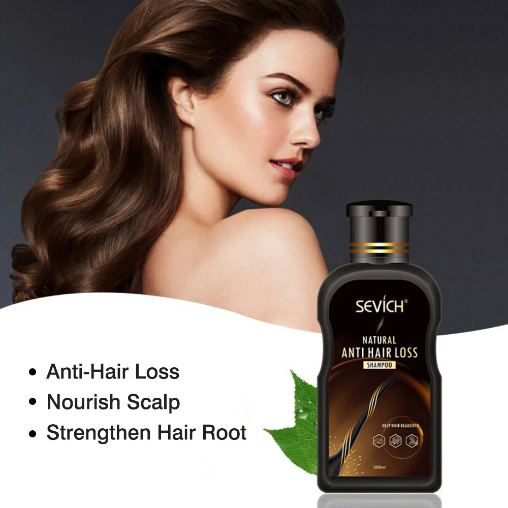 Продукты против выпадения волос для мужчин женщин шампунь роста содержит