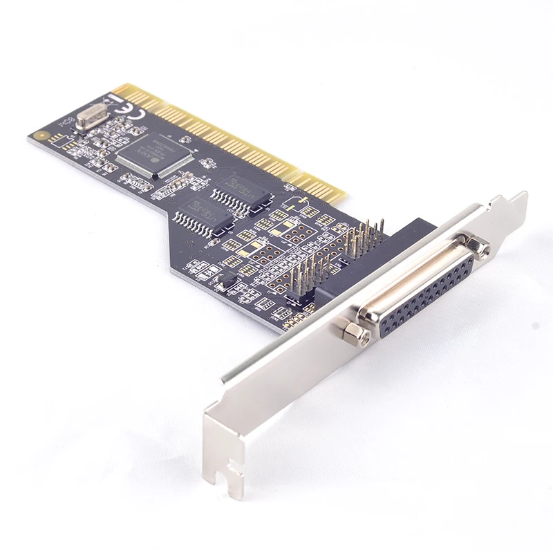 Последовательный параллельный адаптер PCI 2 порта DB9 RS232 DB25 25-контактный кабель