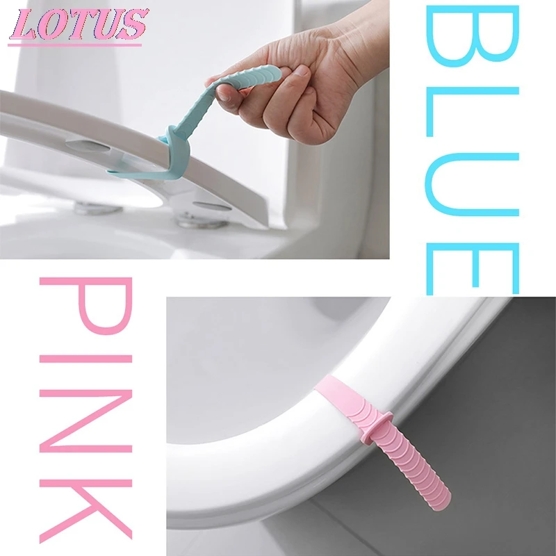 

2PCS Household Toilet Cover Silicone Adjustable Squat Toilet Handle toilet cover Huishoudelijke Wc Cover Silicone Deksel Handvat