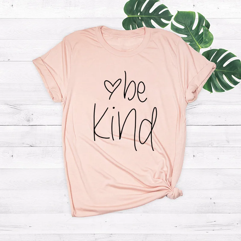 Новое поступление летние хлопковые женские футболки Sugarbaby с надписью Be Kind