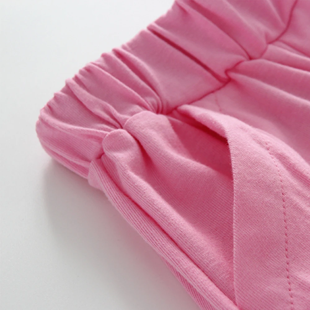 LittleSpring/летние топы без рукавов для маленьких девочек Одежда мальчиков и Комплект