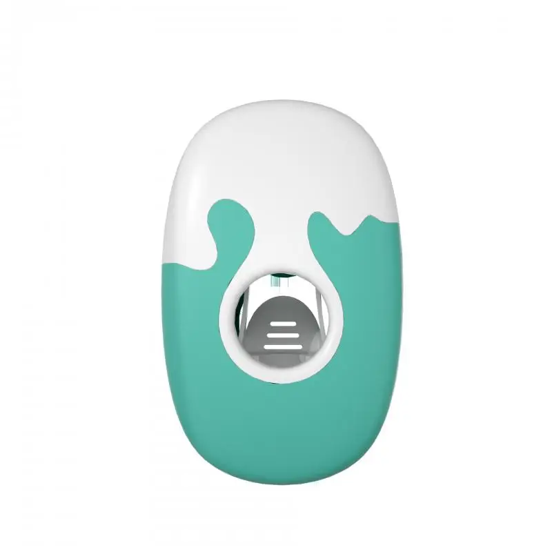 

Automatic Toothpaste Dispenser Wall Mount Dust-proof Toothbrush Holder Wall Mount Storage Rack Bathroom Accessories