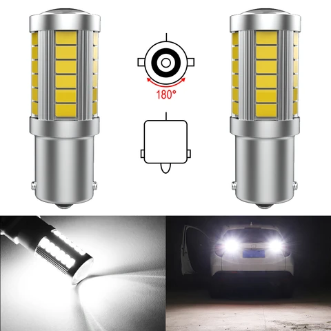 2x 1200LM Canbus P21W Светодиодный дневной светильник LED DRL лампы 1156 BA15S Светодиодный лампа для Skoda Superb Octavia 2 FL 2010 2011 2012 2013