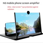Pull Typer мобильный телефон усиление 3D эффекта высокой четкости большой экран с держателем бюро увеличительное стекло складное для фильма