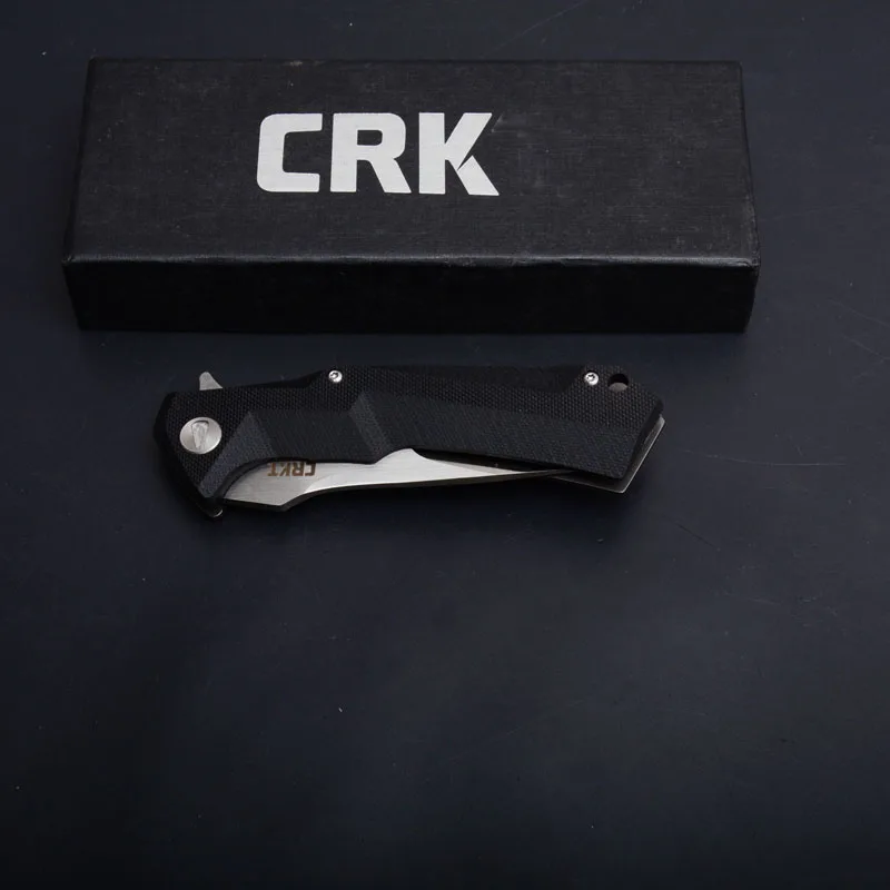 

Folding knife Camping Knife 8Cr13MOV Blade G10+steel Handle Pocket EDC tool Outdoor Survival Tactical Hunting Knives C896