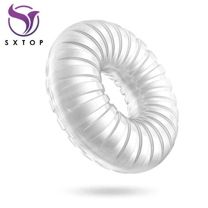 Фиксирующее кольцо TPE для мужчин мягкое гелевое задержка эякуляции с