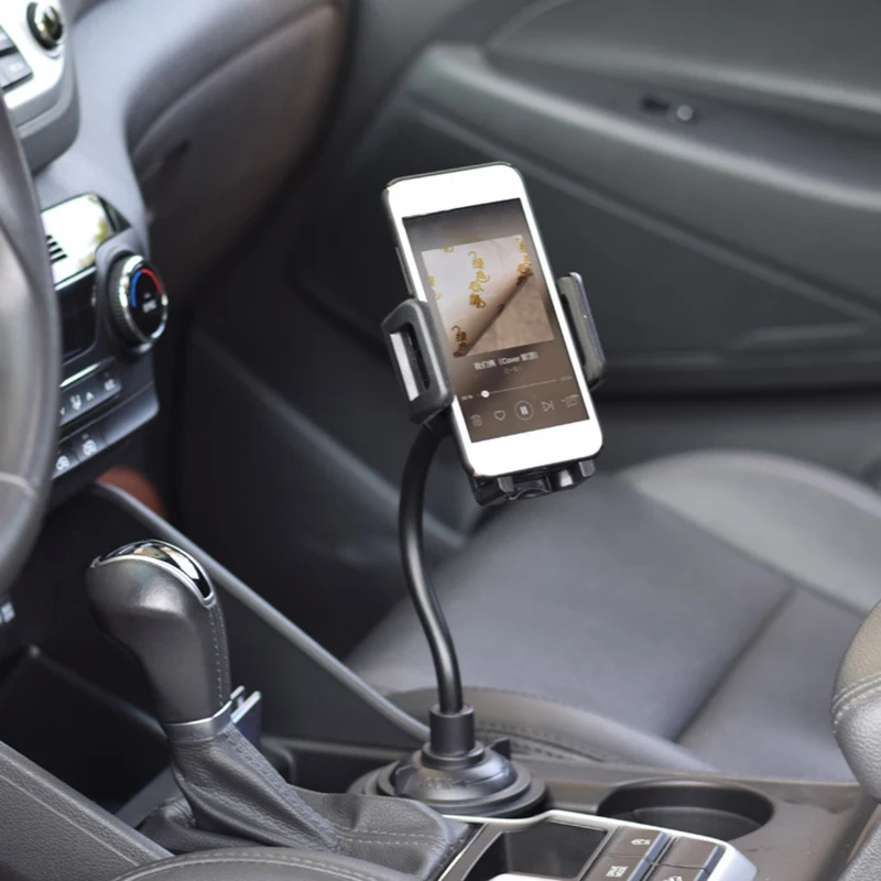 

360 Degree Adjustable Gooseneck Cup Holder Universal Mobile Phone Mount Bracket for Smartphone