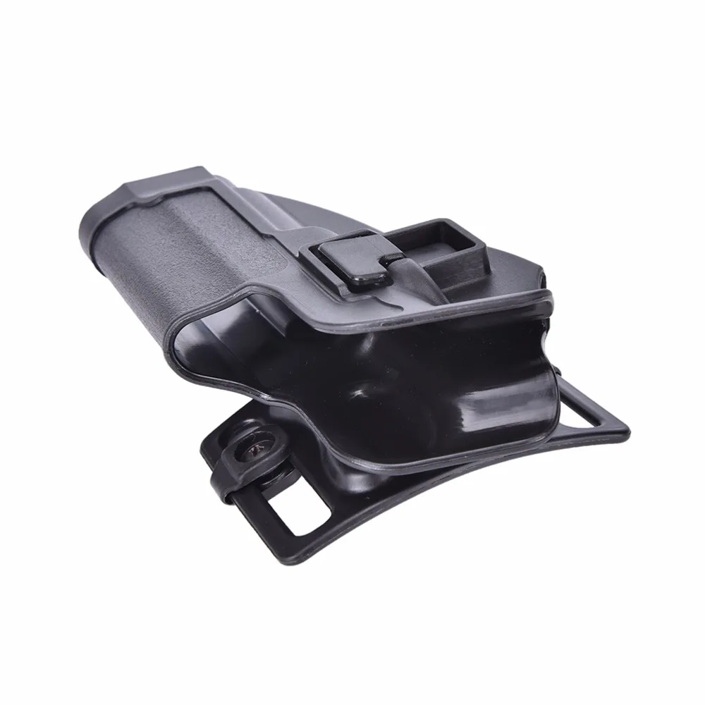 

Black Polymer Tactical Pistol Right Hand Belt Gun Holster Beretta For M9 M92 96