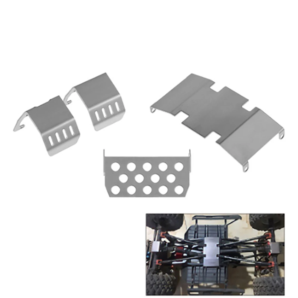 

4 шт., защитная противоскользящая пластина для осей 1/10 Axial SCX10 II 90046 90047 90059 90060