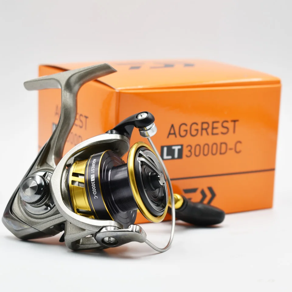 Рыболовная катушка Daiwa AGGREST LT 1000D XH/6000D H светильник и сильный LC ABS металлическим