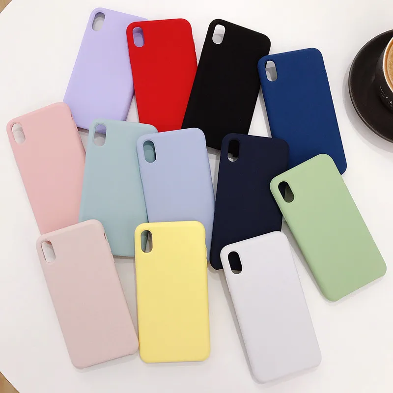 Гелевый резиновый защитный противоударный чехол для iPhone XS Max силиконовый Жидкий