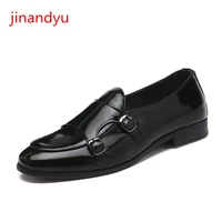 size 38 48 men dress loafers wedding men shoes leather business formal man shoes high quality office leather shoes men classic
