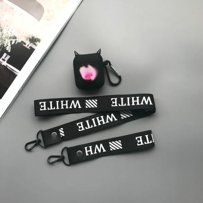 Роскошные модные Мультяшные аксессуары для наушников силиконовый чехол Airpods