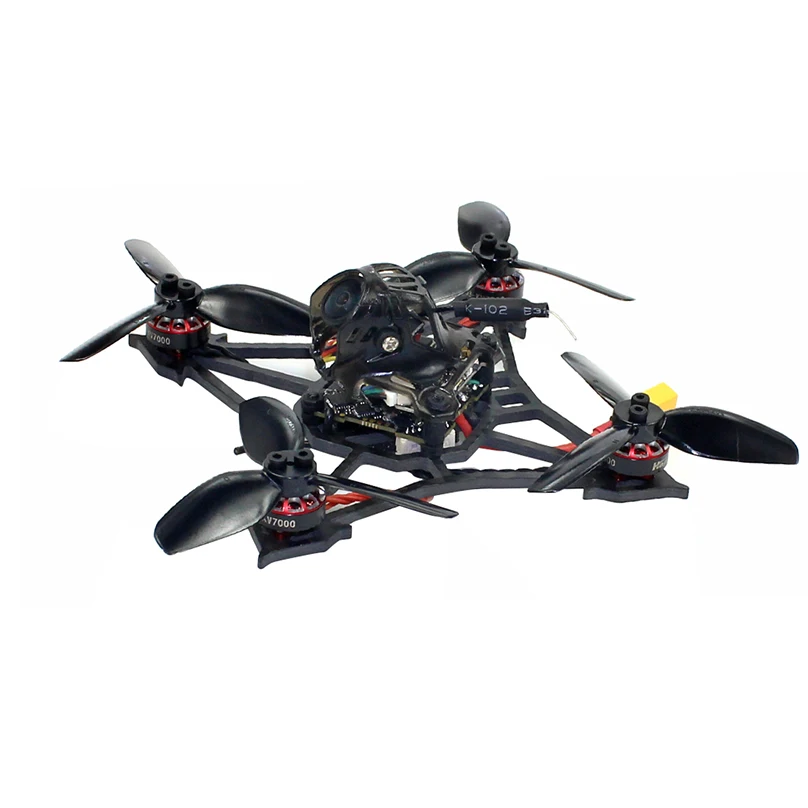 Happymodel Larva X 2-3S 2,5 дюймов бесщеточный FPV гоночный Дрон 100 мм Crazybee F4 PRO V3.0 AIO система управления полётом камеры 25 мВт~ 200 мВт VTX
