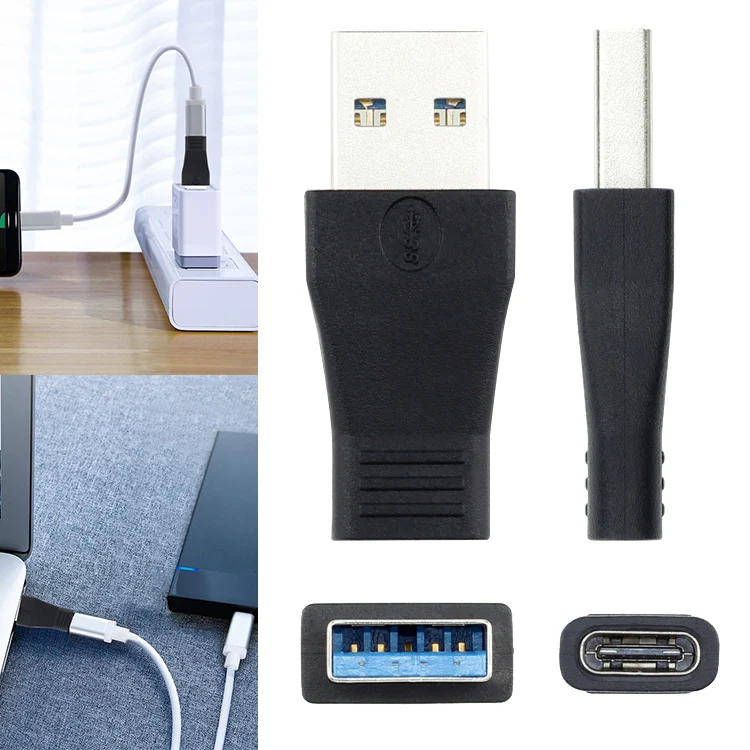 Ноутбук USB 3,0 мужчина к USB 3,1 Тип C Женский конвертер данных Настольный USB3.1 тип-c к USB-C Женский Порт OTG адаптер 8899