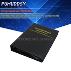 1 комплект, 170 значений, 177 значений, 8500 шт., 0201, 0402, 0603, 0805, 1206, резистор SMD 5%, 0R  10 м, образец, справочная книга, резисторы