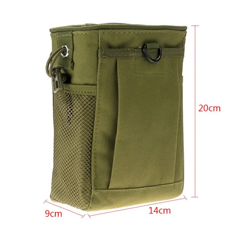 

Hot Sell 1000D Nylon Protable Molle Utility Hunting Tactical Magazine DUMP Ammo Drop Reloader Utility Pouch Bag Caza