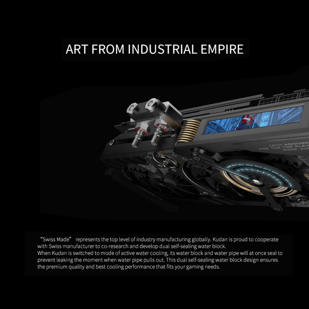 Красочная видеокарта iGame GeForce RTX 2080 Ti Kudan GDDR6 11 GB, графическая карта 1818 MHz, одноклавишная игровая графическая карта GPU