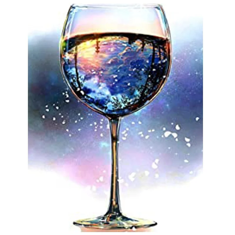 

Diamand Painting Landscape Diamond Art Full Drill Cross-Stitch Diamond Embroidery Rhinestones Painting