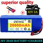 Оригинальный литиевый аккумулятор XT60 36 В 10S3P 20 Ач 1000 Вт высокой мощности 42 в 18650 20 Ач для электрического велосипеда скутера BMS