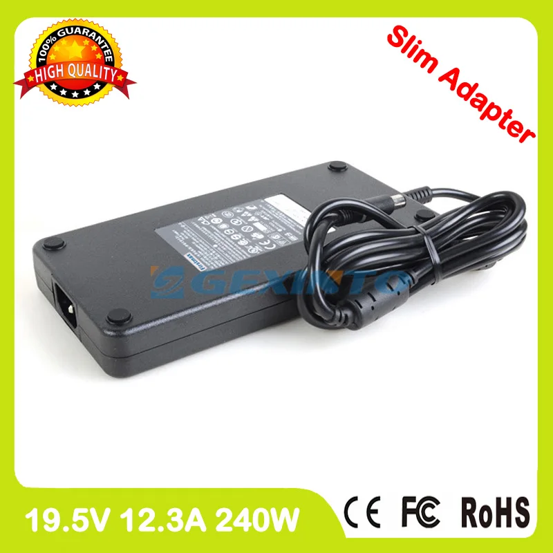 19 5 V 12.3A 240W Ноутбук ac адаптер Зарядное устройство для Dell Precision M6400 M6500 M6500n M6600 M6700 M6800