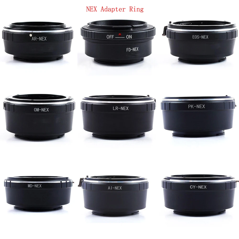 Кольцо адаптер для объектива камеры canon EOS NIKON AI PK MD FD LR CY OM AR|Адаптеры объектива| |