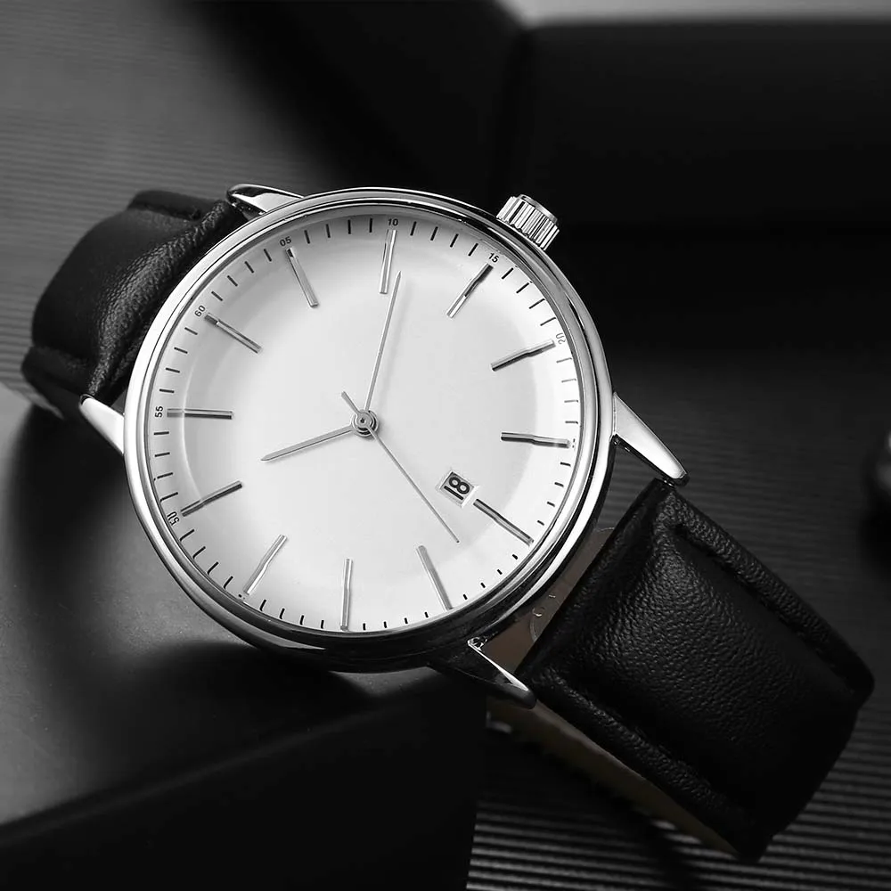 Мужские наручные часы CL046GD фирменные в деловом стиле OEM мужские с календарем и