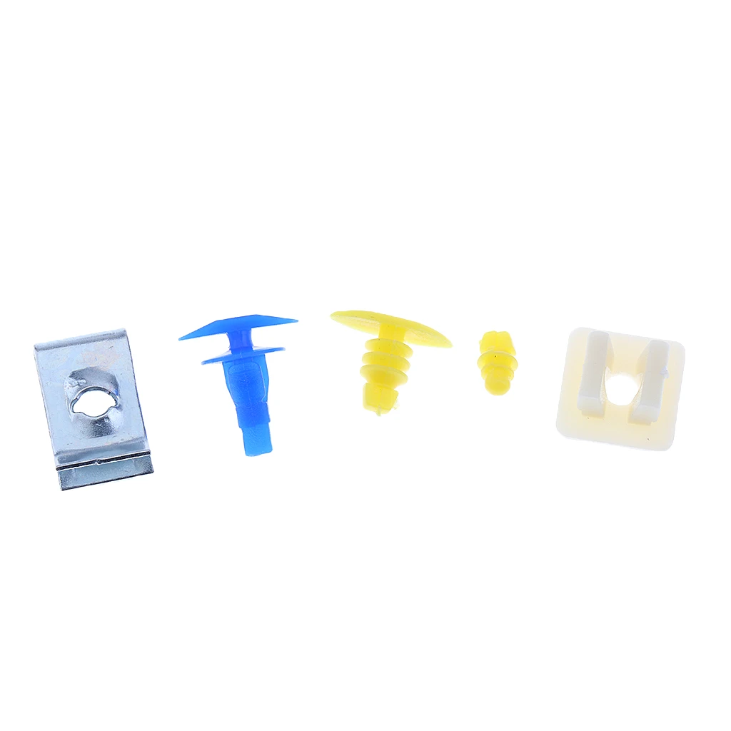 100 шт. заклепки бампера для салона автомобиля фиксатор зажим 12 типов|Тюнинговые