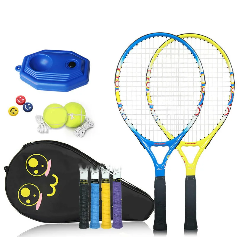 

New High Quality Aluminum Alloy Carbon Tennis Racket Carbon Fiber Children Adult Ultra Light Coach Recommended Training set