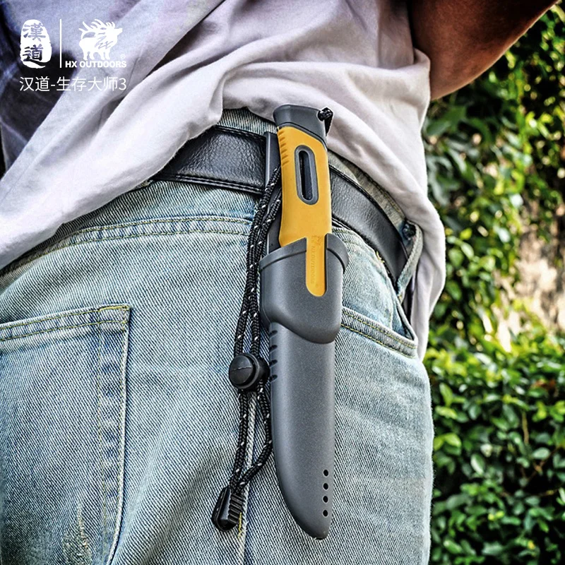 HX уличный нож с полипропиленовой ручкой охотничьи многофункциональные