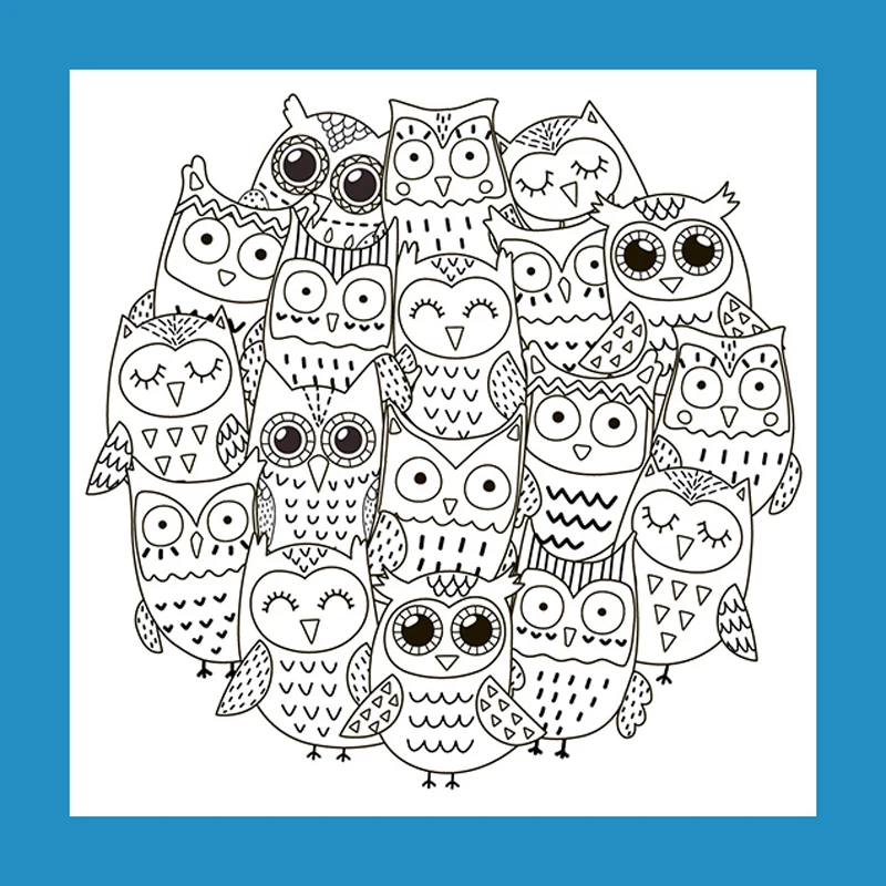 Прозрачные штампы с большими глазами ZATWBS для скрапбукинга сделай