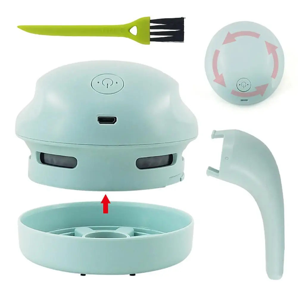 Мини-usb Настольный пылесос клавиатура для фортепиано от пыли коллектор Офис