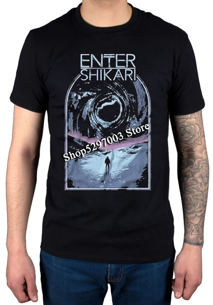 Мужская футболка в стиле унисекс с надписью Enter Shikari Sky Break | одежда