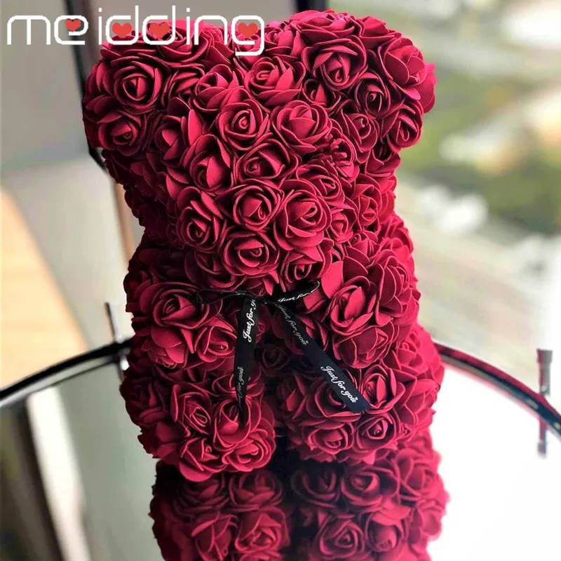 Романтический подарок на день Святого Валентина милая с принтом плюшевого