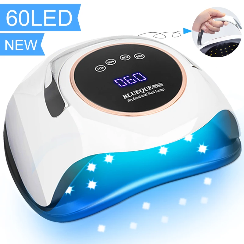 

Nail Drying Lamp Newest UV LED Lamp 180w Nail Dryer With Smart Sensor Fast Curing Gel Light Manicura Nails Equipment
